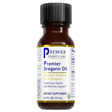 Premier Research Labs Premier Oregano Oil - Oil of Oregano Drops with Carvacrol, Edible Oregano Essential Oil Supplement for Immune & Gut Health - 0.5 Fl Oz Premier Research Labs buy supplements canada
