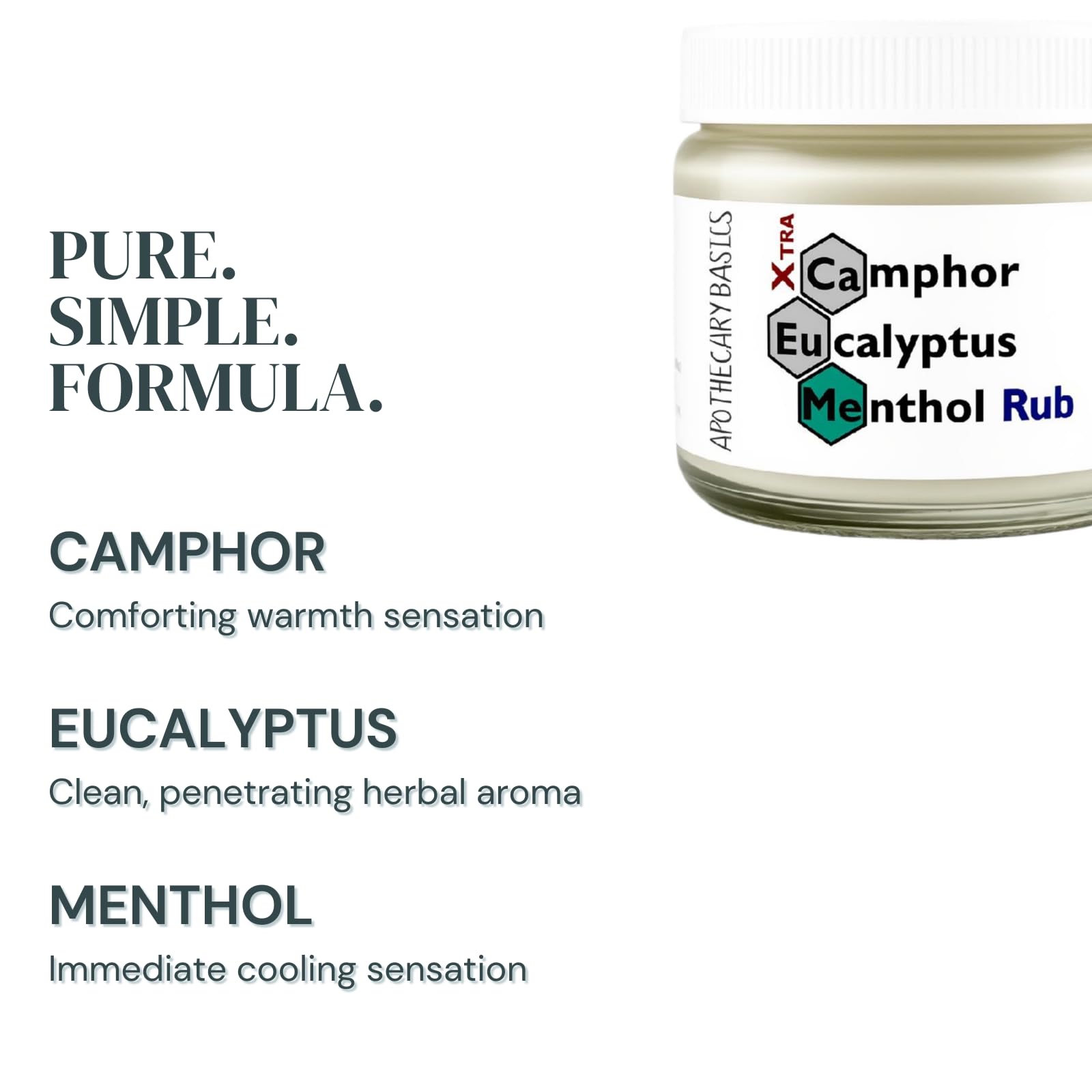 Camphor+Eucalyptus+Menthol Xtra Rub – Handmade with Menthol, Camphor & Eucalyptus – Soothing & Refreshing – 2.5 fl oz IEG Store buy supplements canada