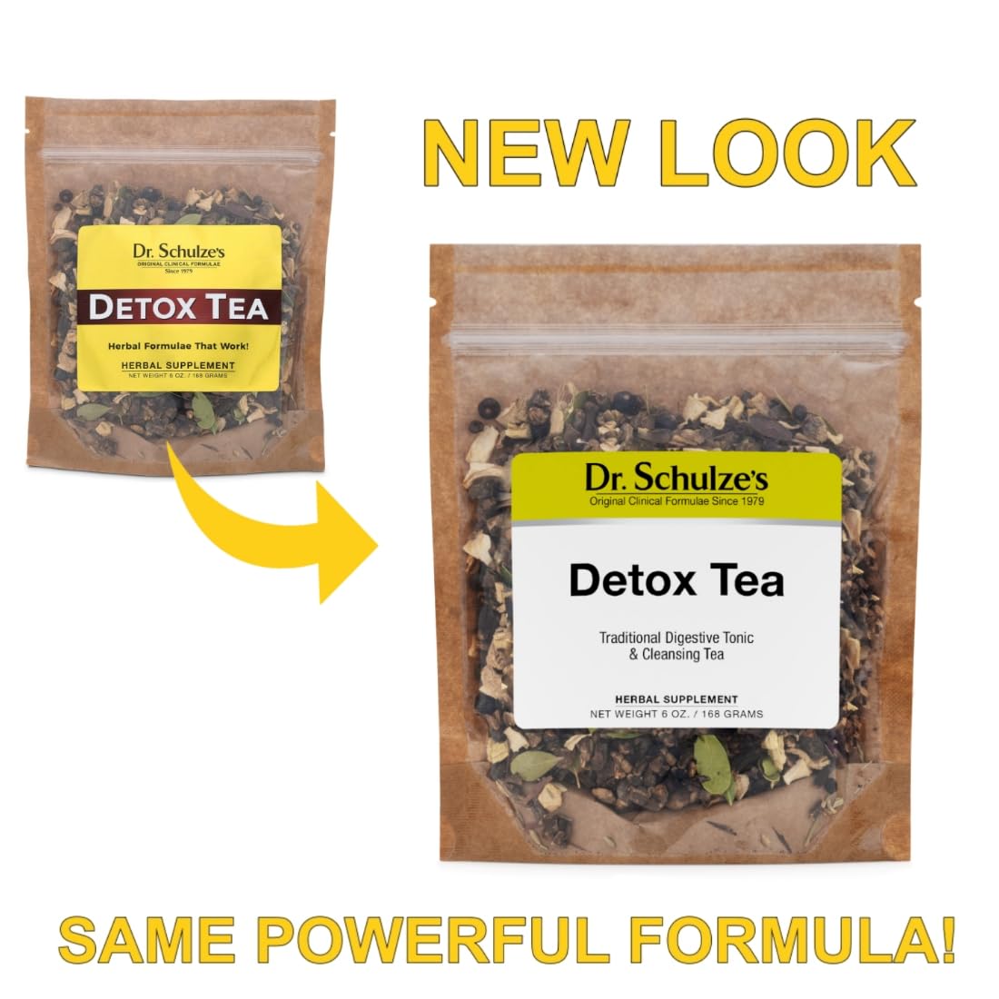Dr. Schulze’s | Detox Tea | All Purpose Herbal Tonic | Powerful Digestive Stimulant | Dietary Supplement | Ultimate Liver Cleanse | Helps Eliminate Gas & Indigestion | Release Toxins | 6 Oz. Pack Dr. Schulze's buy supplements canada