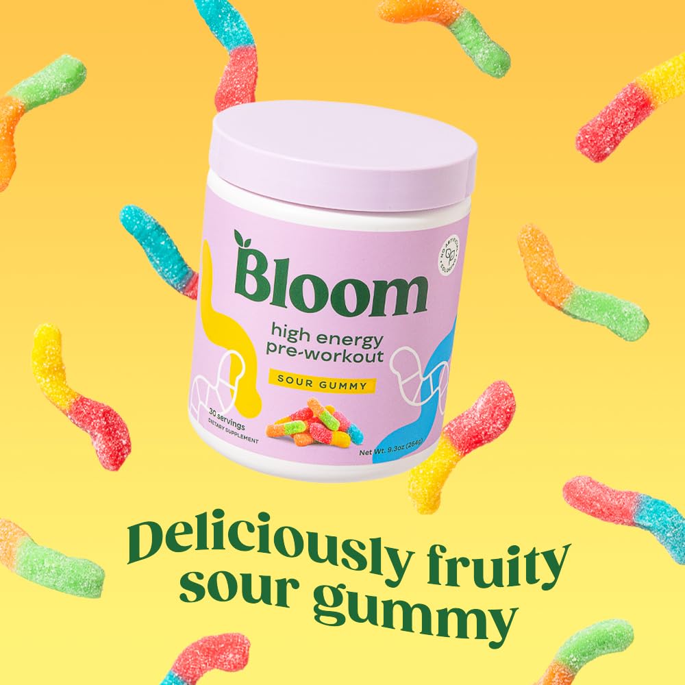 Bloom Nutrition High Energy Pre Workout Powder, Amino Energy with Beta Alanine Bloom Nutrition buy supplements canada