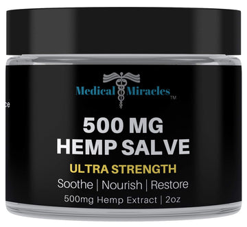 Medical Miracles Hemp 500 Mg Ultra Strength Healing Salve Ideal for Hips, Joints, Neck, Back, Elbows, Fingers, Hands, and Knees Medical Miracles buy supplements canada