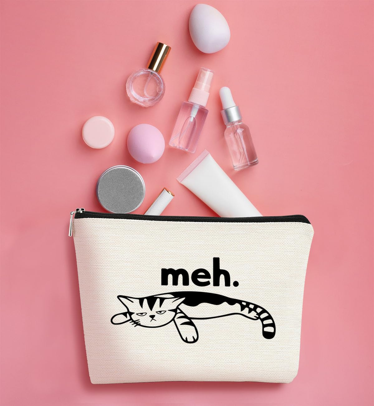 BARPERY Cat Gifts for Cat Lovers Cats Small Makeup Bag,Sanitary Napkin Storage Bag, Menstrual Cup BARPERY buy supplements canada