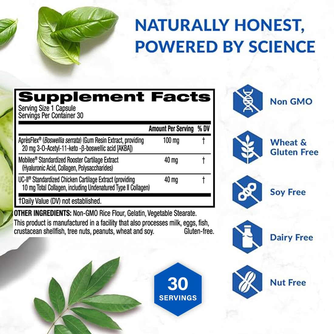BioTrust Joint 33X Advanced 3-in-1 Joint Support Supplement - Healthy Flexibility, Mobility Relief & Comfort - Boswellia Serrata, Type II Collagen, Hyaluronic Acid - 30 Capsules BioTrust buy supplements canada