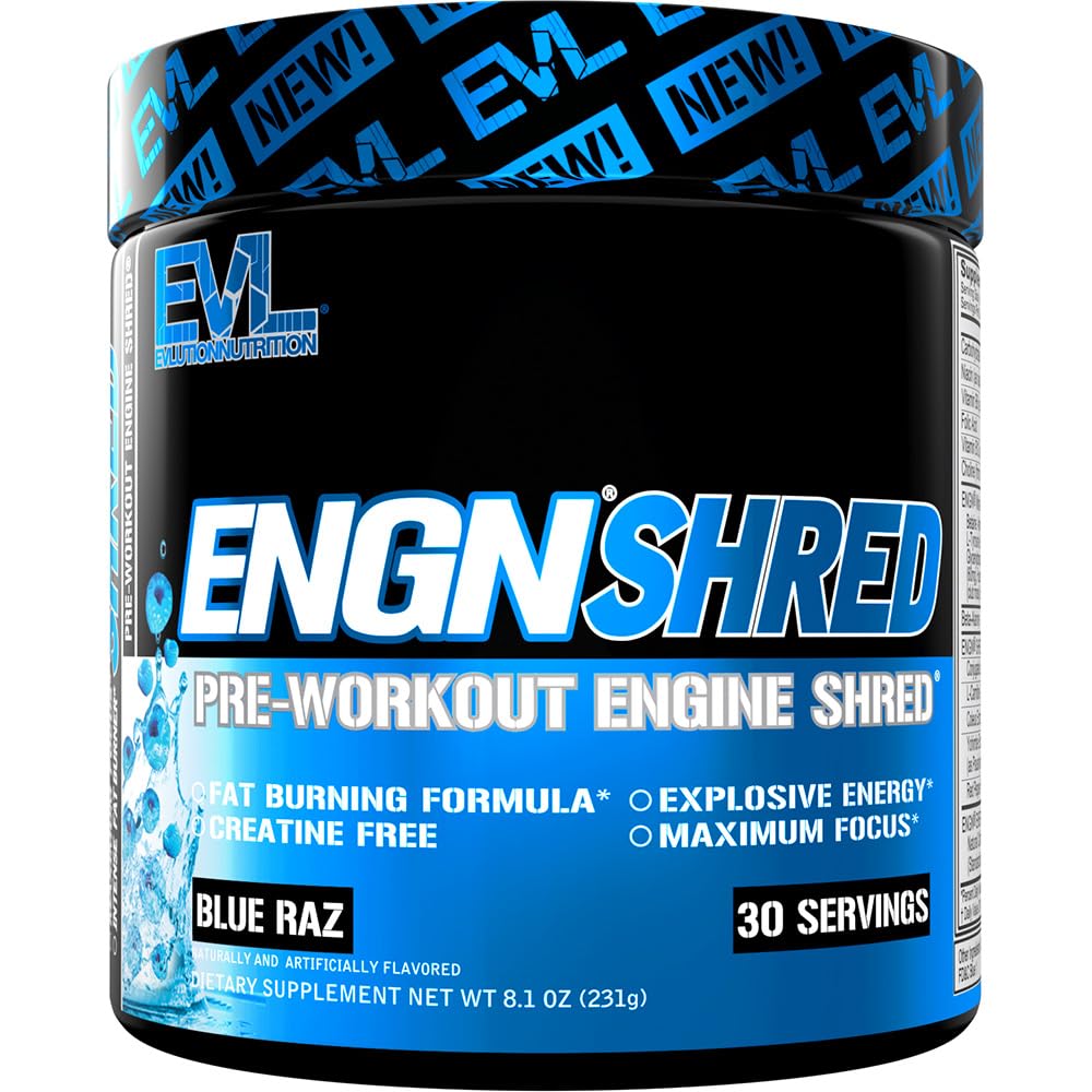 EVL Ultimate Pre Workout Powder - Thermogenic Fat Burn Support Preworkout Powder Evlution buy supplements canada