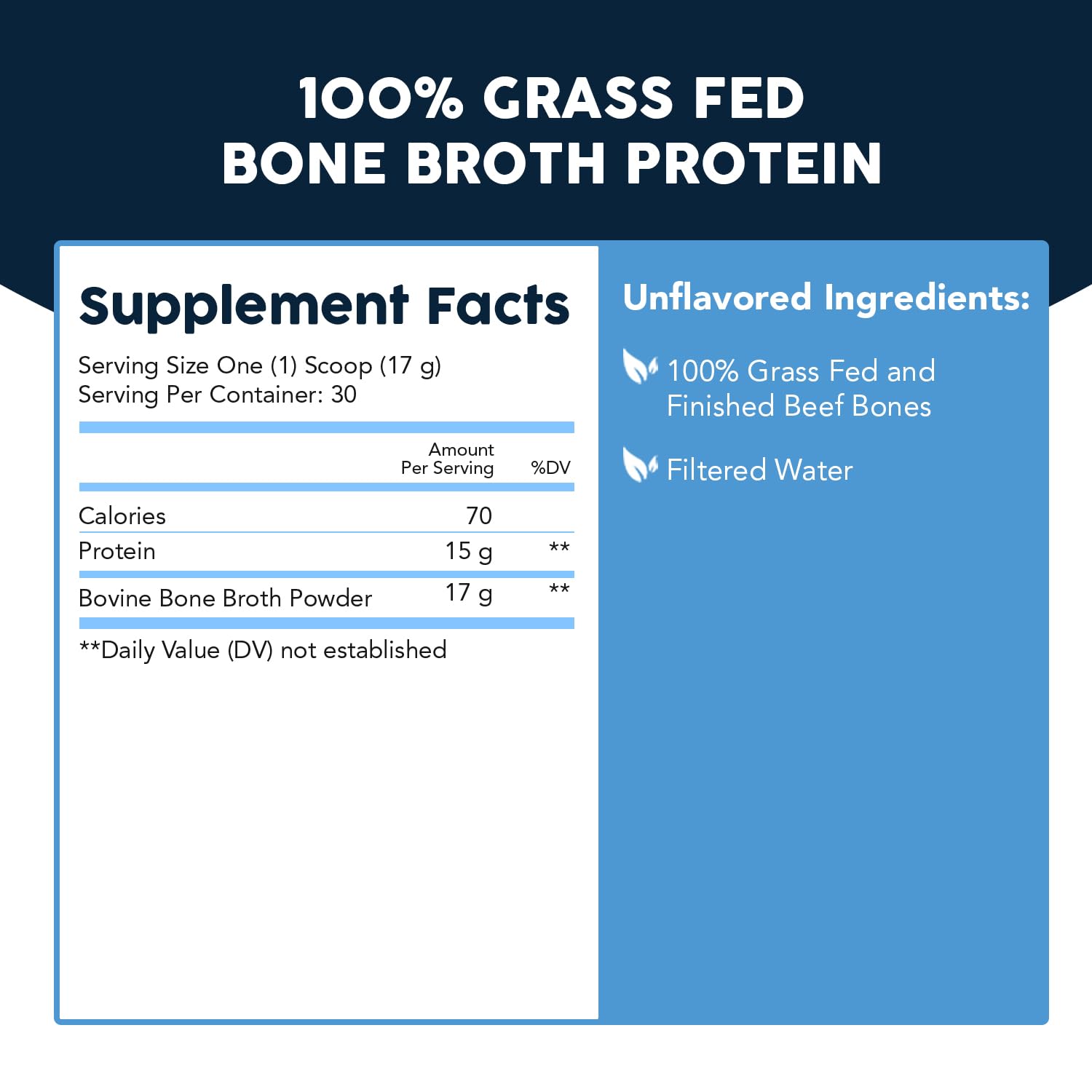 Paleovalley 100% Grass Fed Beef Bone Broth Protein Powder - Rich in Collagen Peptides for Hair, Skin, Gut Health, Bone and Joint Support Paleovalley buy supplements canada