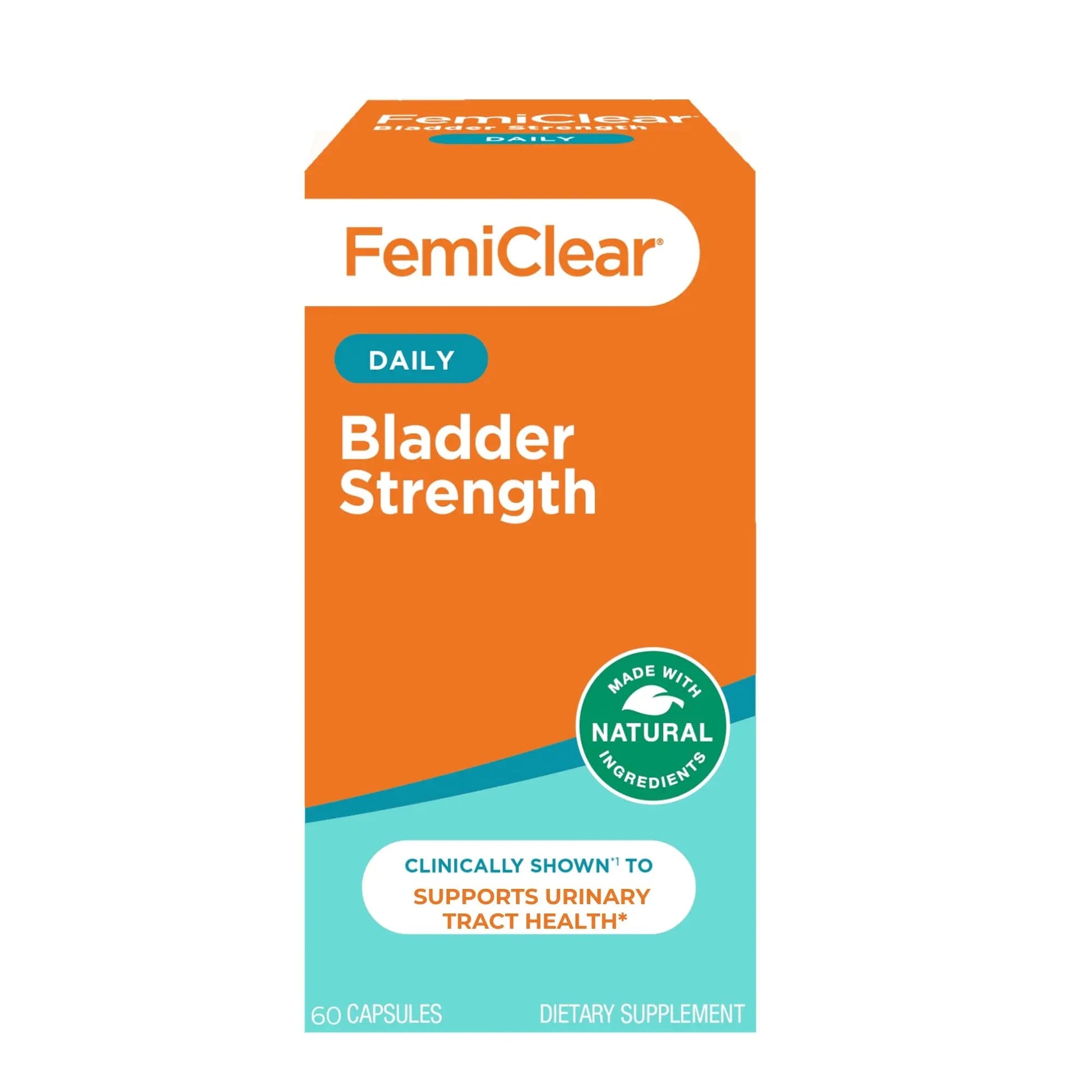 FemiClear Bladder Strength Supplement | Bladder Control & Wellness | 60 Capsules, 30 Day Supply | Made with Natural Ingredients | for Women & Men FemiClear buy supplements canada