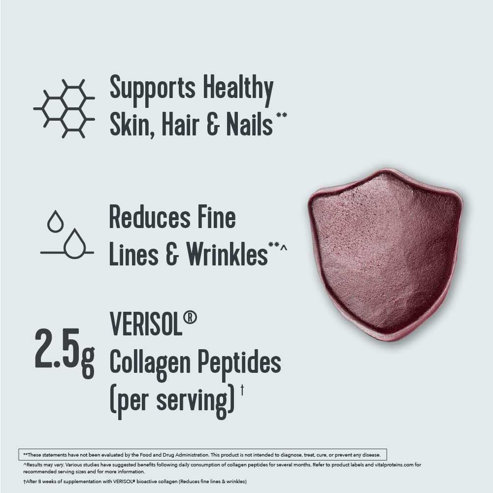 Vital Proteins Collagen Gummies, 2.5g of Clinically-Tested Collagen for Hair, Skin, Nails Vital Proteins buy supplements canada