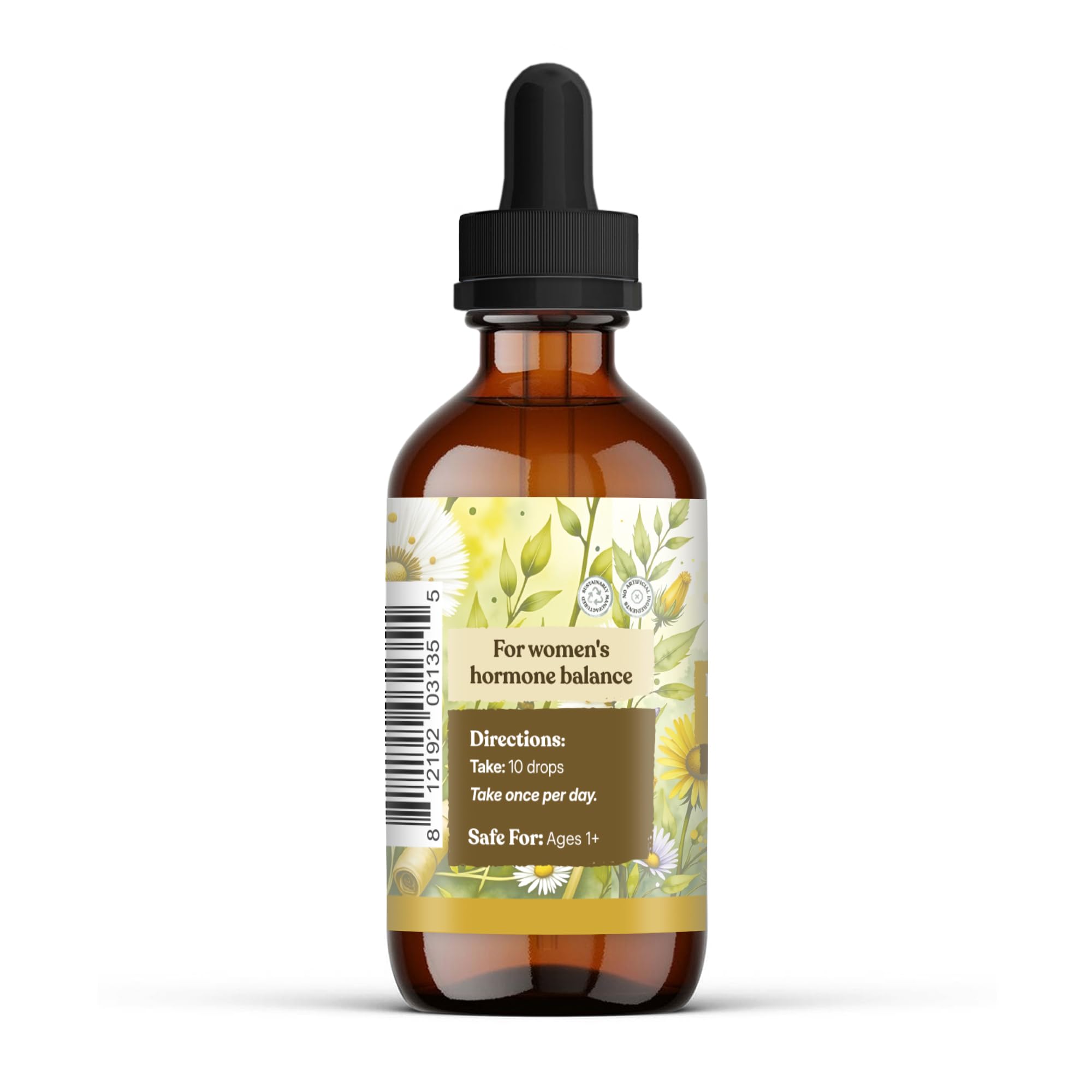 Earthley Wellness Postpartum Balance, Supports and Balances Female Hormones, Supports Postpartum Recovery, Smooths Out Mood Swings, Essential Herbs Like Dandelion Root, Catnip, & Alfalfa (2oz) Earthley Wellness buy supplements canada