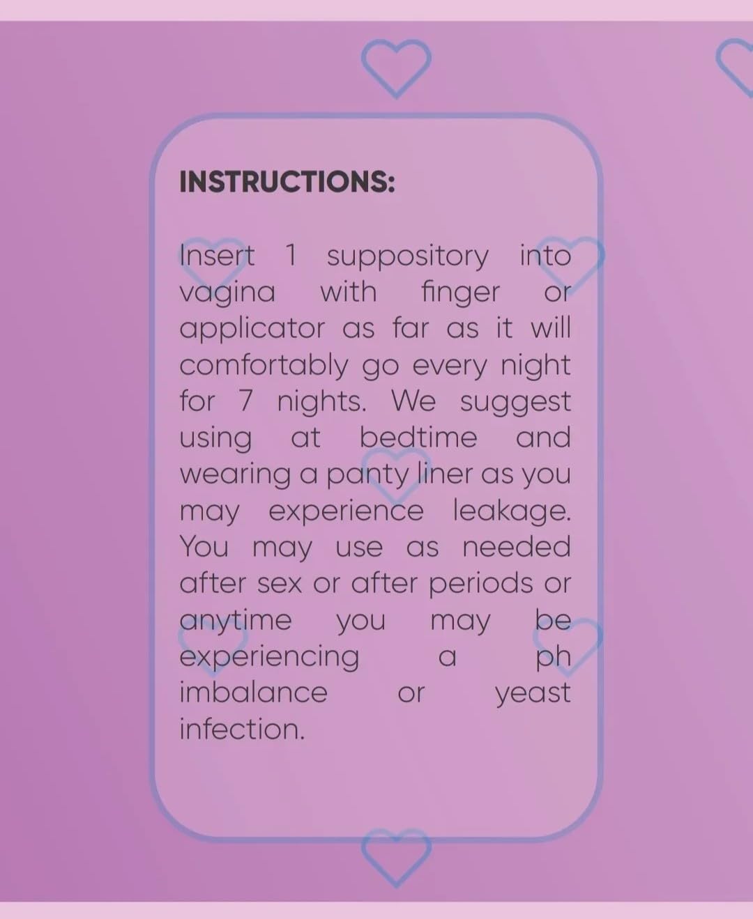 HerSheMe Boric Acid Vaginal Suppositories HerSheMe buy supplements canada
