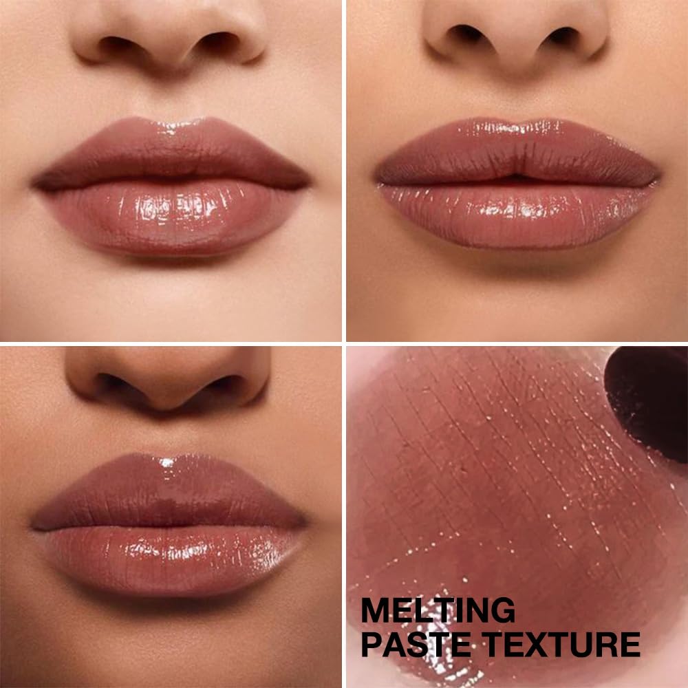 Honey Butter Lipstick Tinted Lip Balm, Shine Moisturizing Plumper Lipstick for Women, Natural Nourishing Hydrating Lip Gloss Stain for Dry Lips, Lightweight Lip Liner Care Makeup, Vegan - Black & Pink HHLTOH buy supplements canada