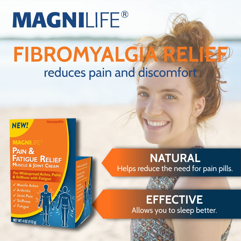 MagniLife Pain & Fatigue Relief Cream 4 oz Pain & Inflammation Relief Foam 4 oz. Natural Joint & Muscle Pain Relief Bundle for Shoulders, Back, Knees, Arthritis, Stiffness & Soreness MagniLife buy supplements canada
