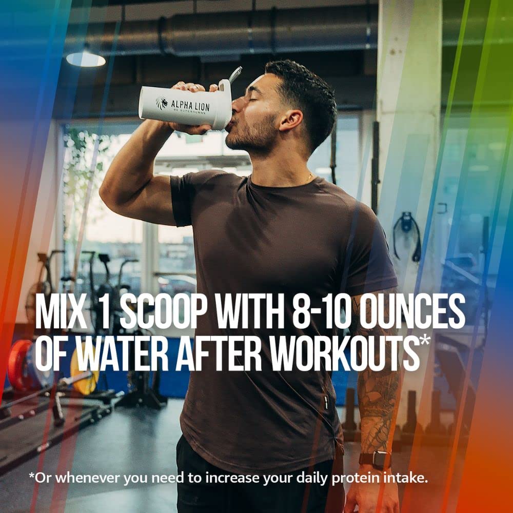 ALPHA LION Superhuman Whey Protein Powder, Great Tasting Pure Whey Protein Isolate ALPHA LION buy supplements canada