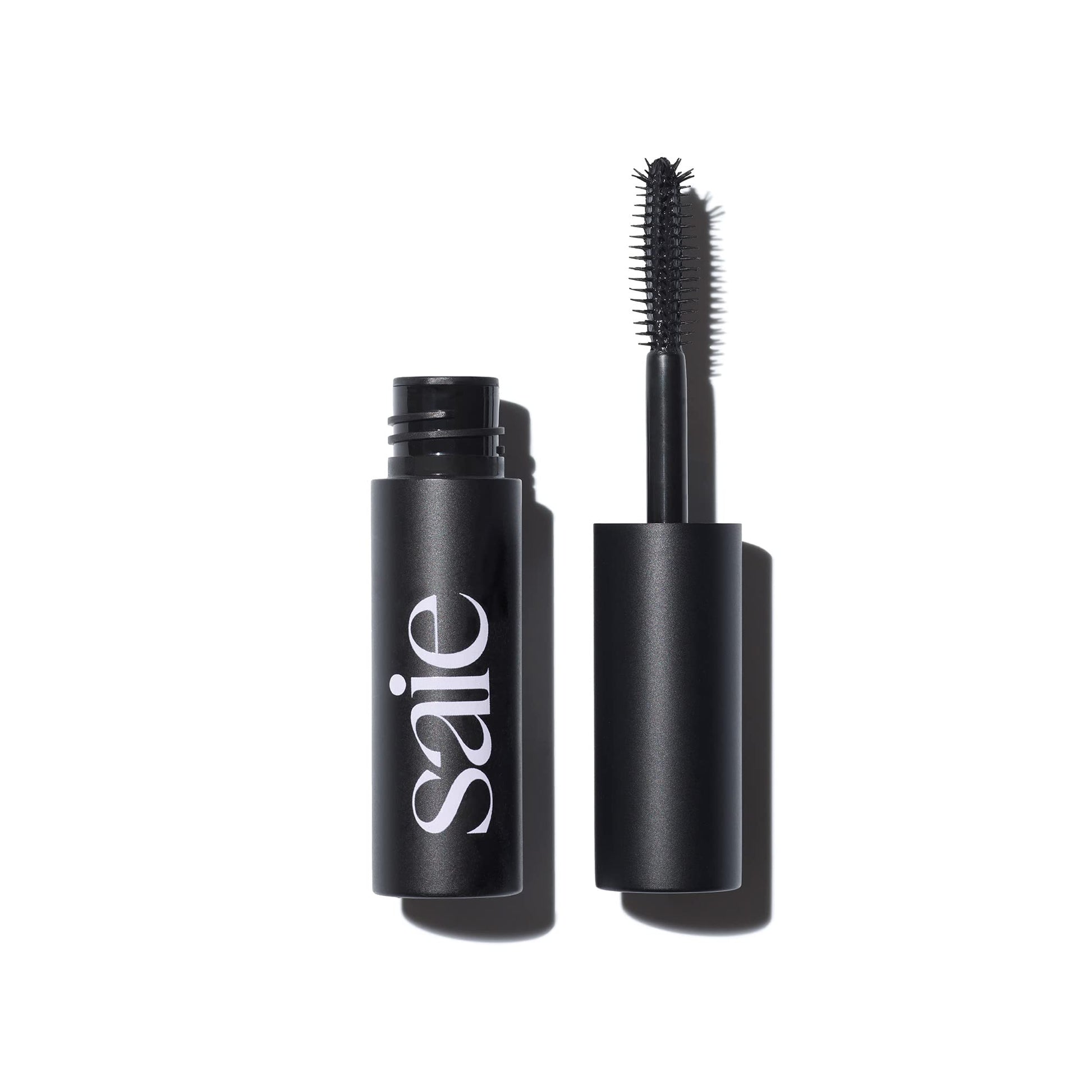 Saie Mini Mascara 101 - Lash Lengthening Mascara for Thick, Bold, Lifted Lashes - Buildable Eye Makeup Formulated to Strengthen and Condition with Rich Nutrients - Black (0.17 oz) Saie buy supplements canada