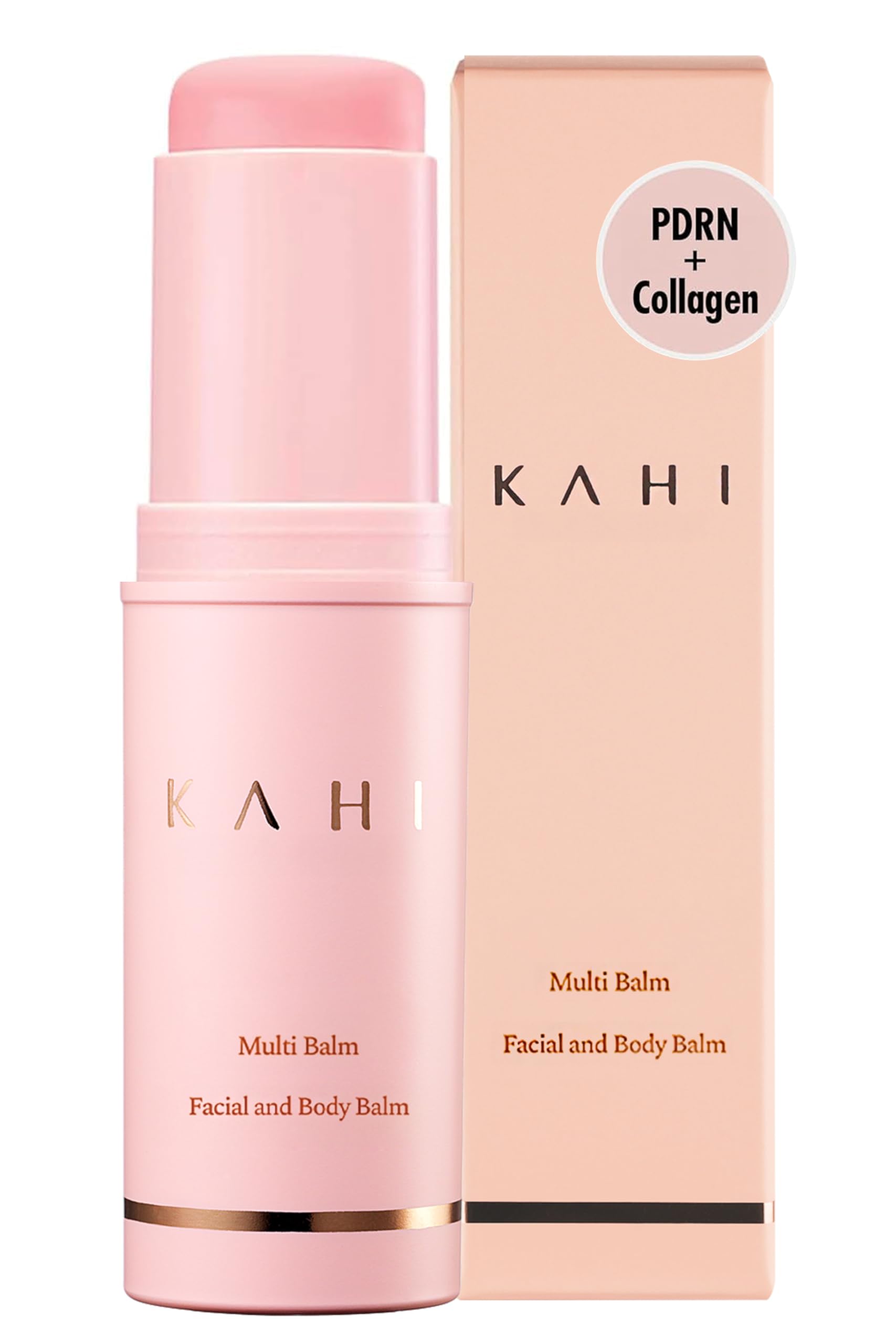 KAHI Wrinkle Bounce Multi Balm Stick | PDRN Collagen Wrinkle Stick | Korean Skin Care |All-in-One Hydrating Lip Balm Eye Cream Neck Cream Make Up Base & Face Mist Moisture Balm KAHI buy supplements canada