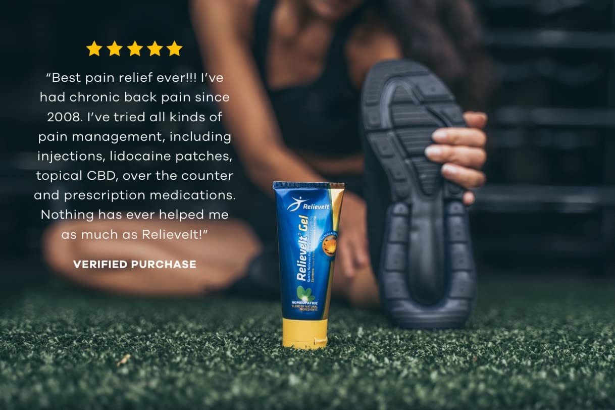 Relieveit Fast-Absorbing Botanical Topical for Everyday Muscle & Joint Comfort Relieveit buy supplements canada