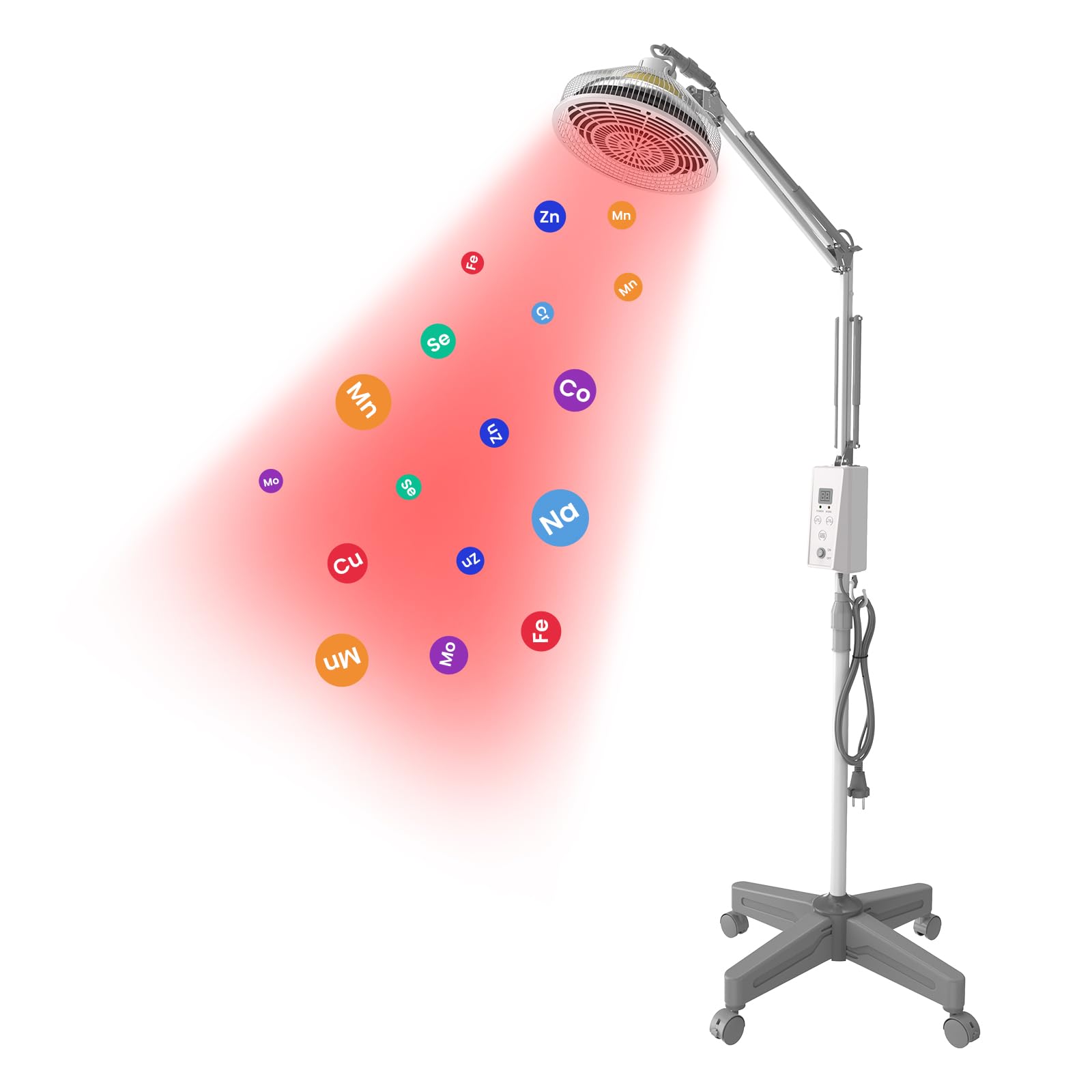 TDP and Infrared Red Light Therapy with Base, 2 in 1 Infrared Heat Lamp Device with 275W Bulb YUNCHI buy supplements canada