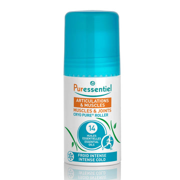 Puressentiel Muscles and Joints Cryo Pure Roller - Natural Menthol and Essential Oils Soothe Muscles - Long Lasting Cooling Sensation - 2.5 oz Puressentiel buy supplements canada