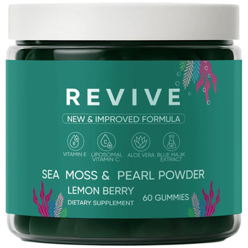 Neonomicon Balmbare Revive Gummies for Hair Loss - Sea Moss Gummies with Vitamin C, Vitamin E, Aloe Vera, Pearl Powder Supports Faster Hair Growth Neonomicon buy supplements canada