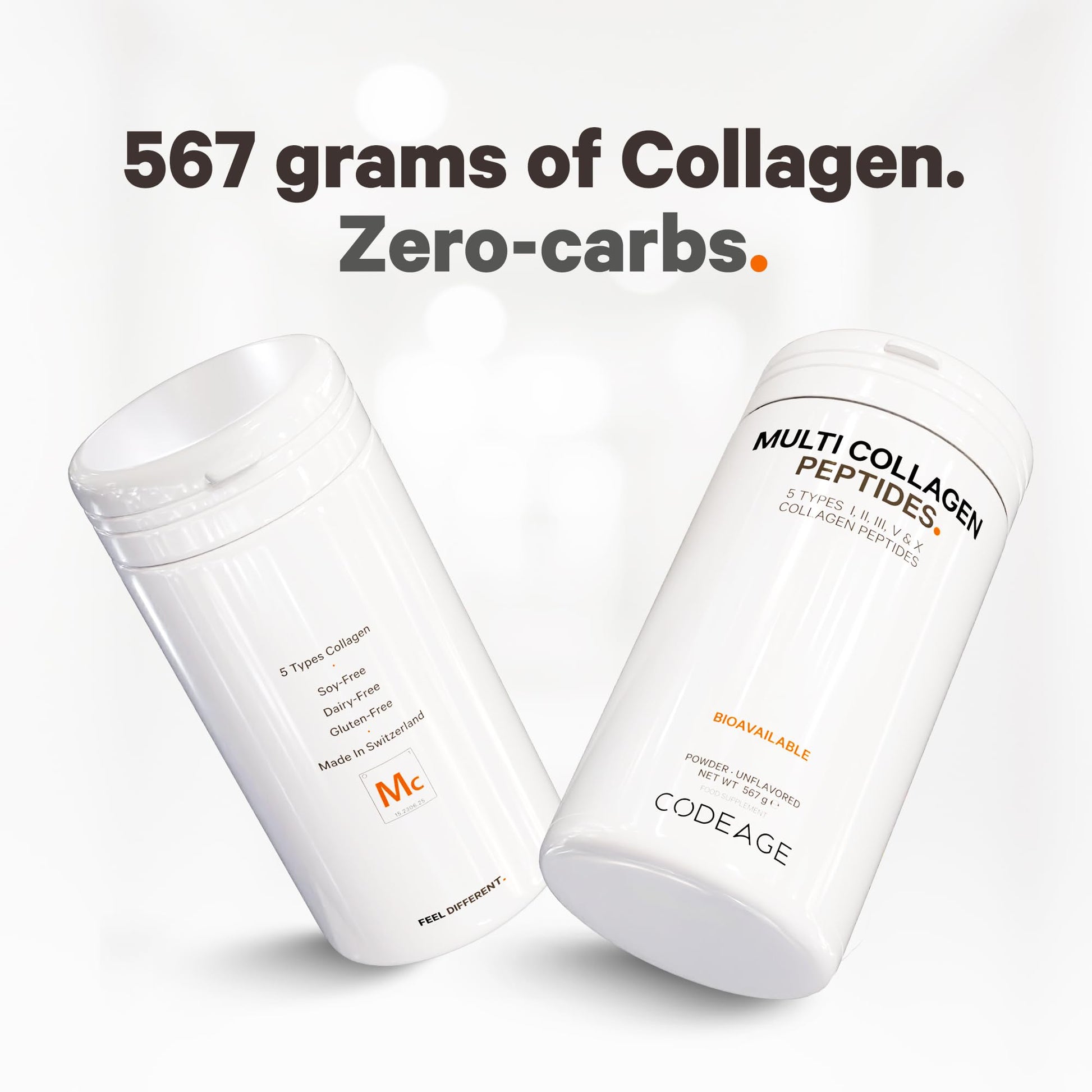 Codeage Multi Collagen Protein Powder Peptides, 2-Month Supply, Hydrolyzed, Type I, II, III, V, X Grass Fed Codeage buy supplements canada