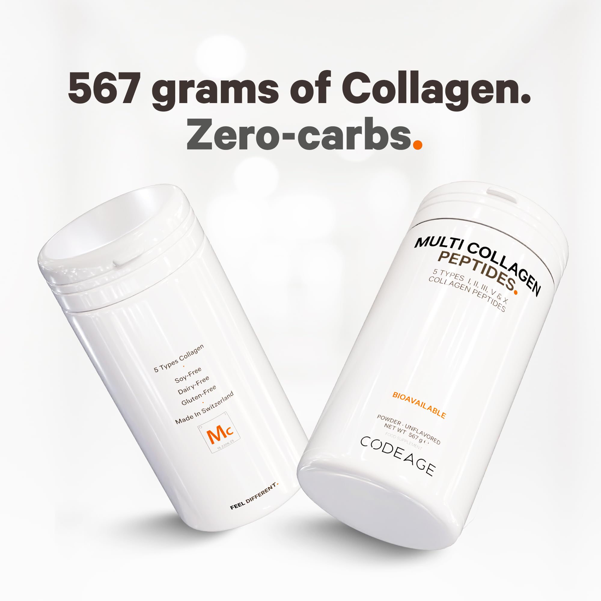Codeage Multi Collagen Protein Powder Peptides, 2-Month Supply, Hydrolyzed, Type I, II, III, V, X Grass Fed Codeage buy supplements canada
