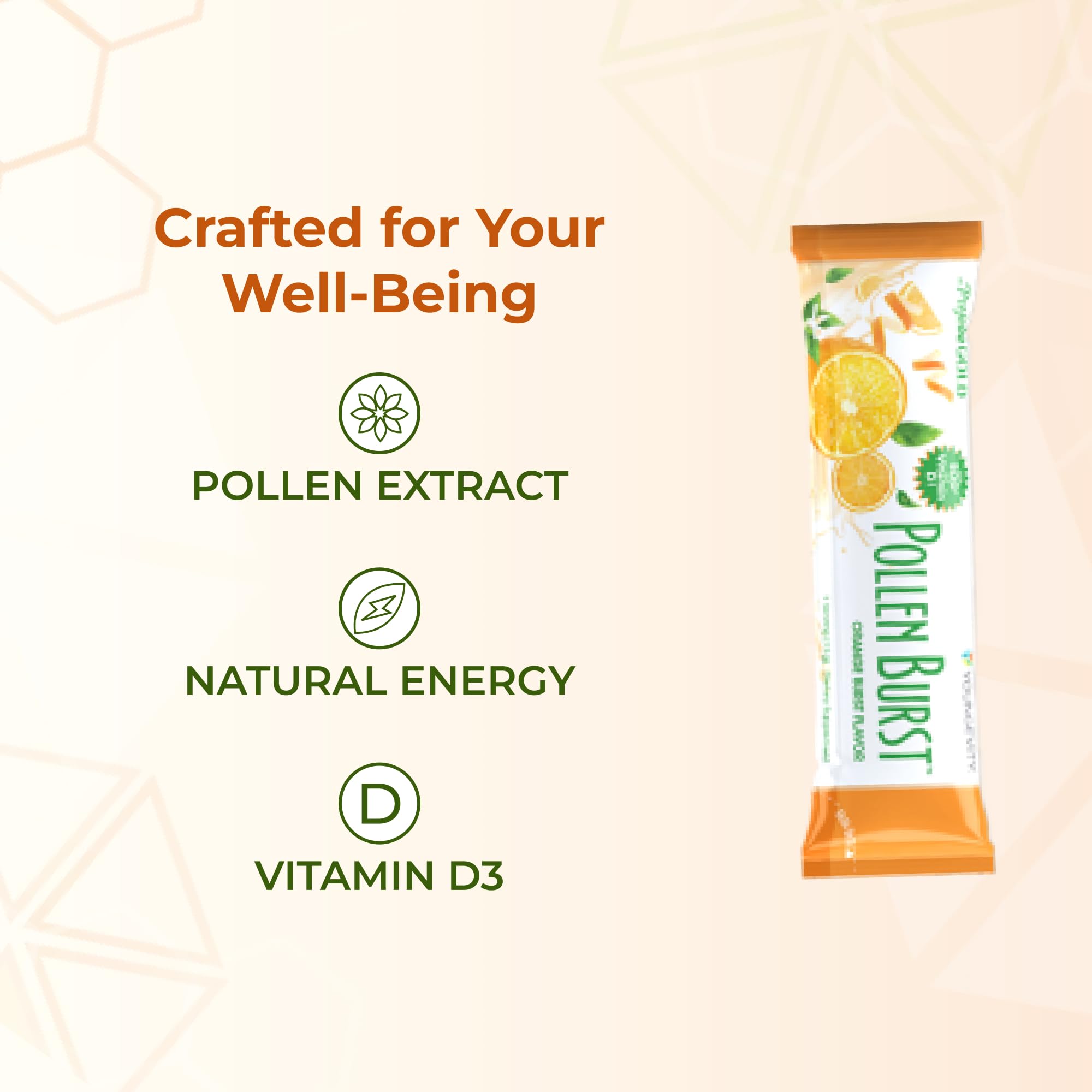 Youngevity ProJoba Pollen Burst™ - Clean Natural Energy Supplement w/Green Tea, Pollen Extract, GliSODin® - Increase Focus, Brain Boost, Endurance, Mental Clarity (30 Sticks) Youngevity buy supplements canada