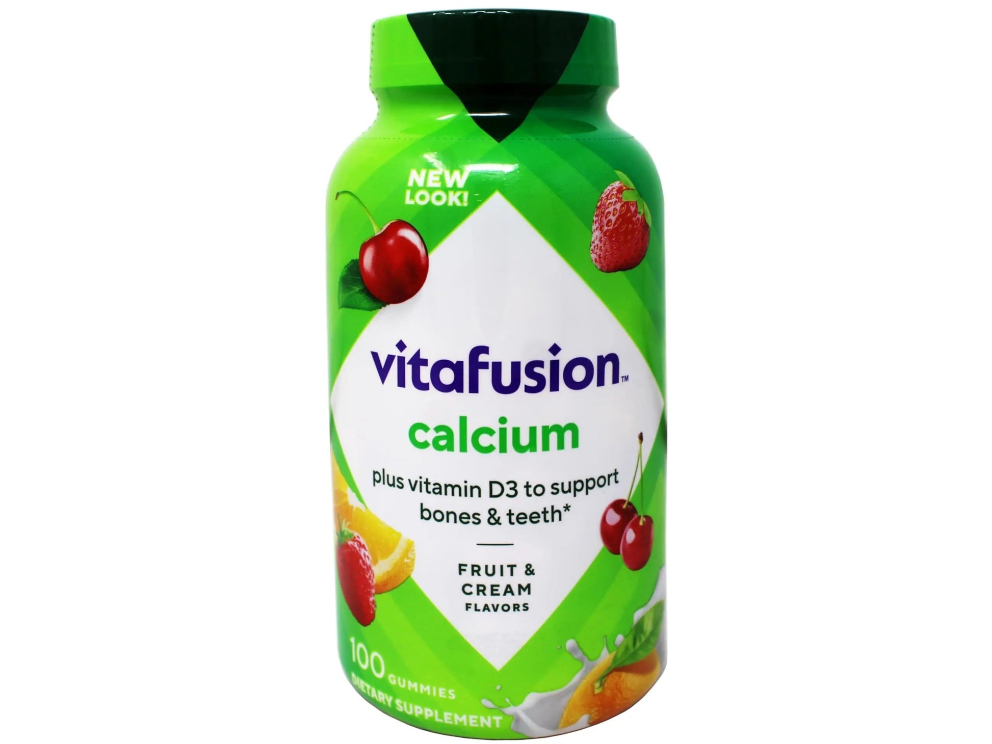 Vitafusion Calcium Adult Gummy Vitamins, 100 Gummy Vitamins Vitafusion buy supplements canada