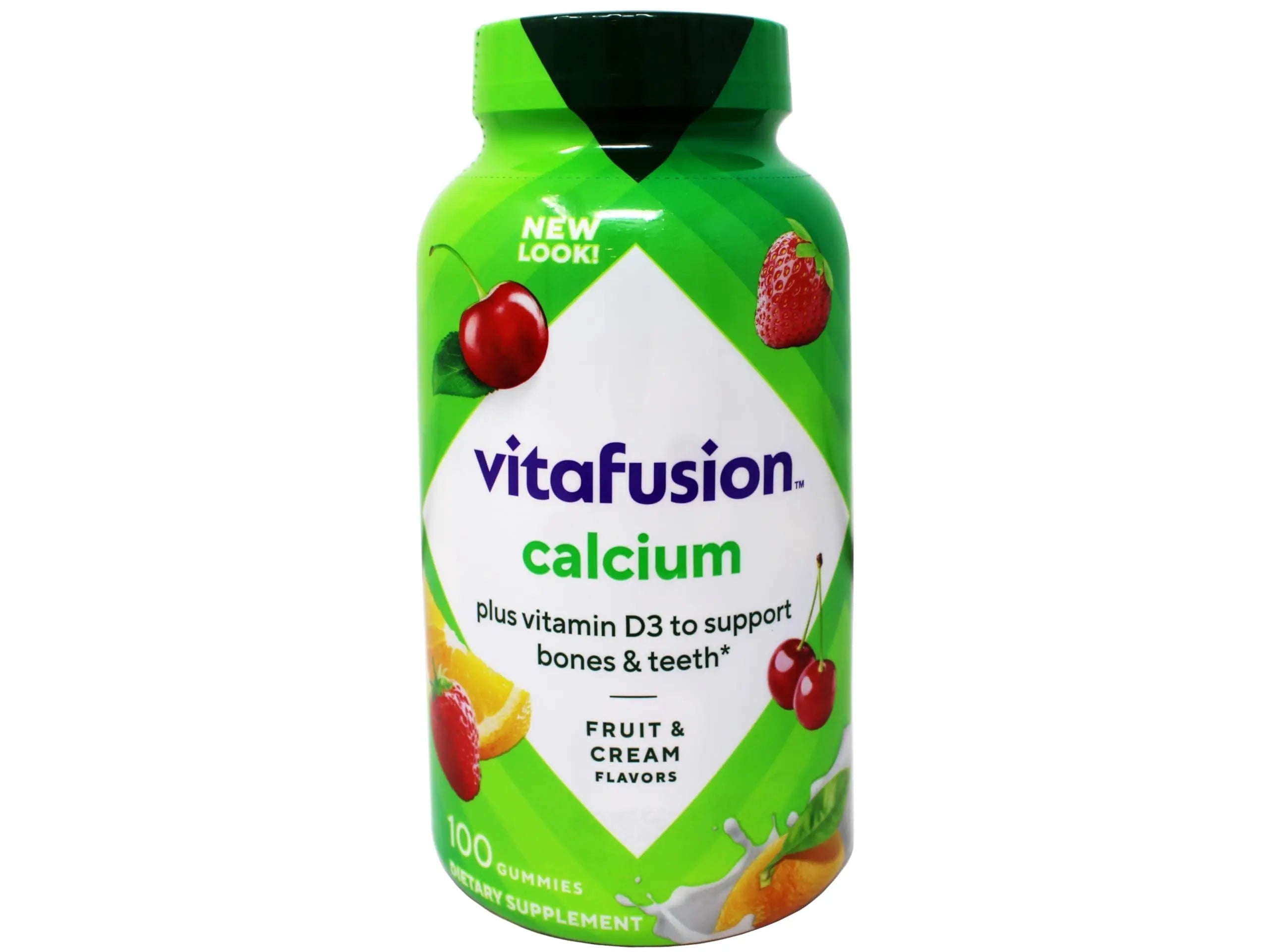 Vitafusion Calcium Adult Gummy Vitamins, 100 Gummy Vitamins Vitafusion buy supplements canada