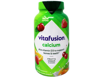 Vitafusion Calcium Adult Gummy Vitamins, 100 Gummy Vitamins Vitafusion buy supplements canada