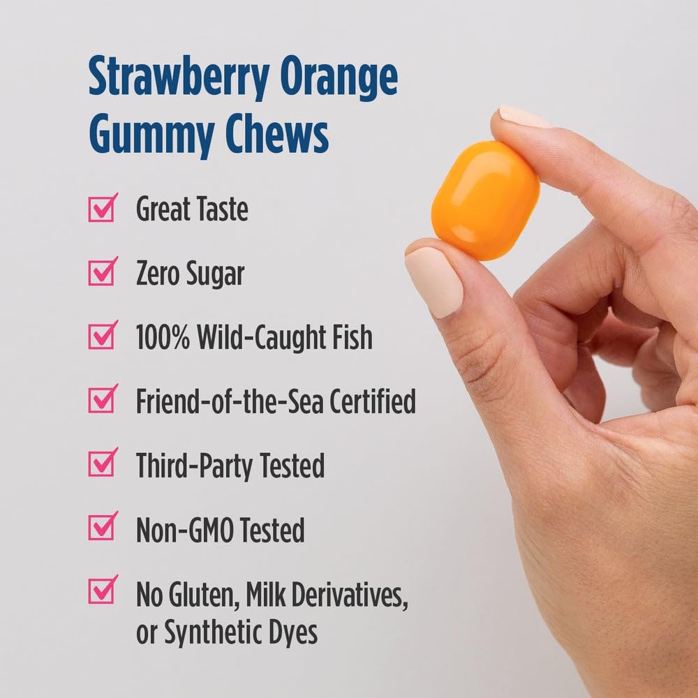 Nordic Naturals Zero Sugar DHA Prenatal Vitamin Gummies, Strawberry Orange Flavor - 27 Gummies - Supplements for Pregnancy - 600 mg Omega-3 Fish Oil and 400 IU Vitamin D3-27 Servings Nordic Naturals buy supplements canada