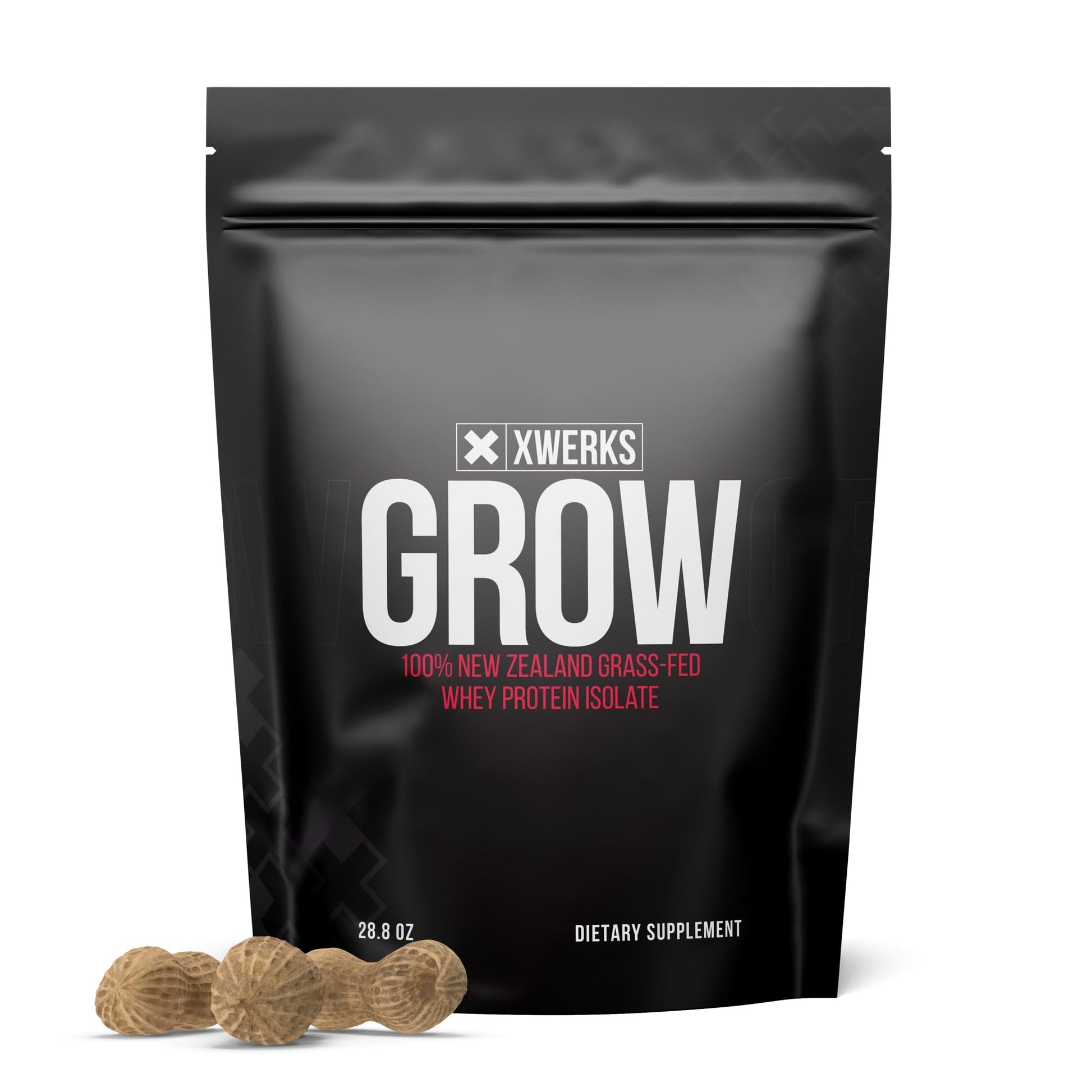 Xwerks Grow 100% New Zealand Grass-Fed Whey Protein - 25g of Pure Isolate Protein Xwerks buy supplements canada