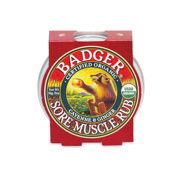 Badger Sore Muscle Rub Tin, Cayenne & Ginger, 2 oz (1 Pack) Badger buy supplements canada
