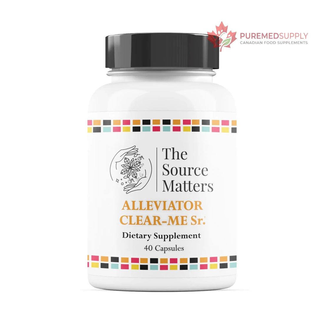 The Source Matters Alleviator Clear-ME SR Seasonal Allergy Relief and Immune Support | Quercetin, Bromelain, Stinging Nettles, NAC, and Vitamin C (40 Capsules) THE SOURCE MATTERS buy supplements canada