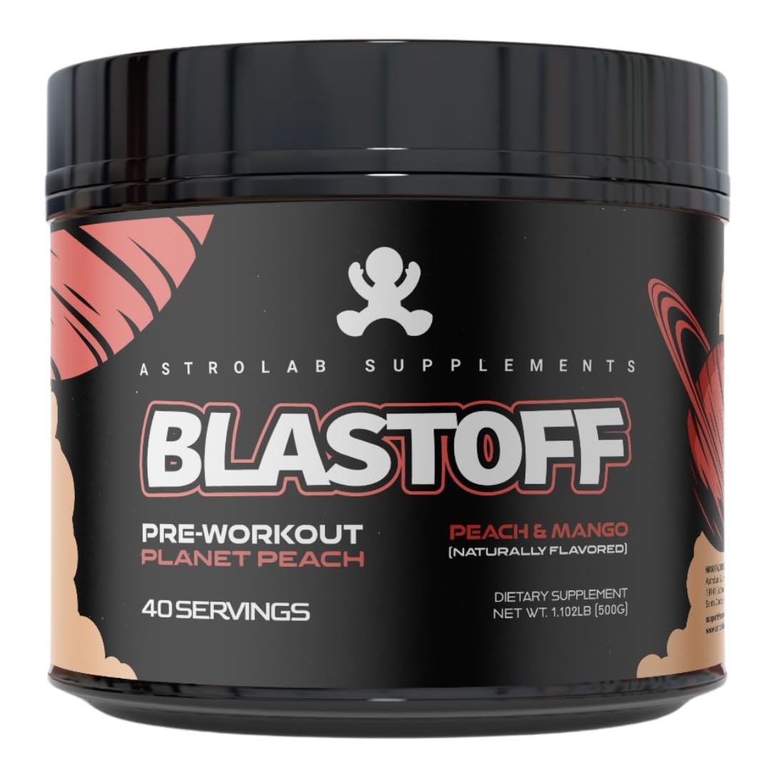 BLASTOFF Pre-Workout Powder - Organic Beet Root Powder with Natural Peach Mango AstroLab Supplements buy supplements canada