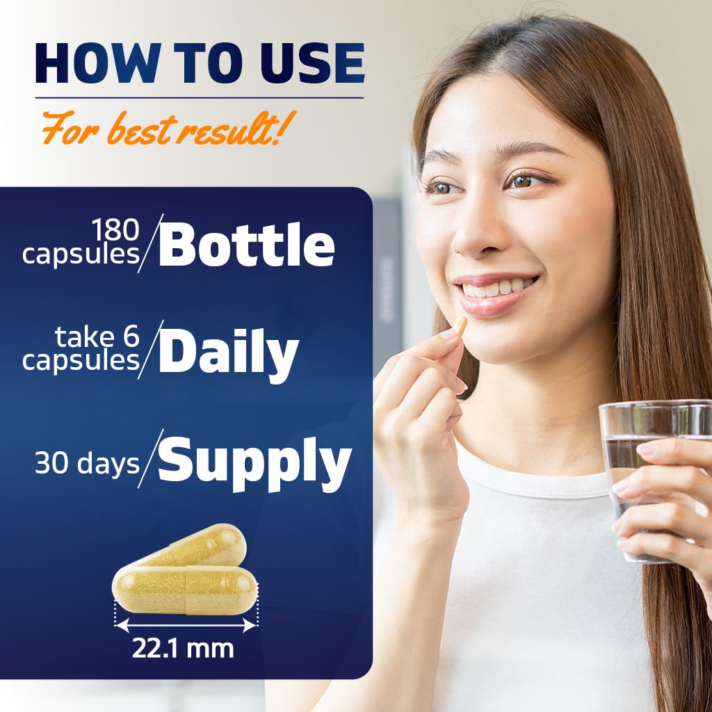 Vitamatic Bovine Colostrum 30% IgG Supplement 1500 mg per Serving - Supplement for Gut Health, Hair Growth, Beauty, Muscle Recovery, & Immune Support - 180 Veg Capsules Vitamatic buy supplements canada