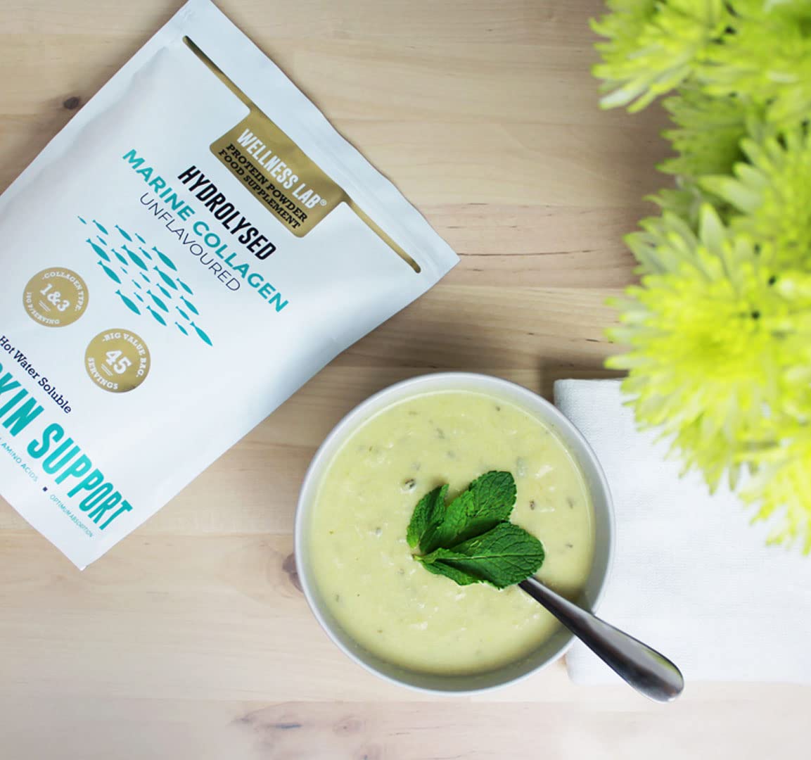 Cleanest Marine Collagen Peptides | Wellness Lab 454g | Type I,III | Highest Bioavailability Hydrolysed Protein Wellness Lab buy supplements canada