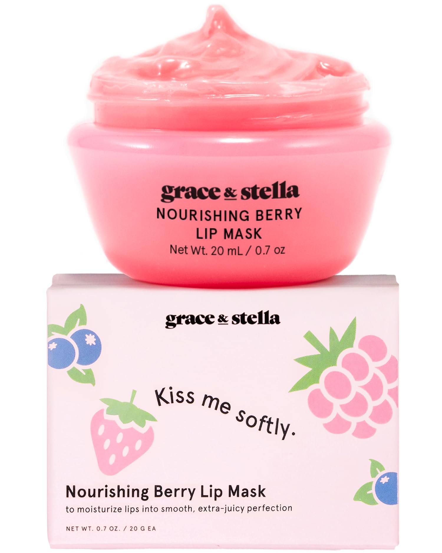grace & stella Award Winning Lip Butter - Hydrating Lip Balm - Nourishing Lip Mask (1-pack) Travel Essentials, Travel Size Toiletries grace & stella buy supplements canada