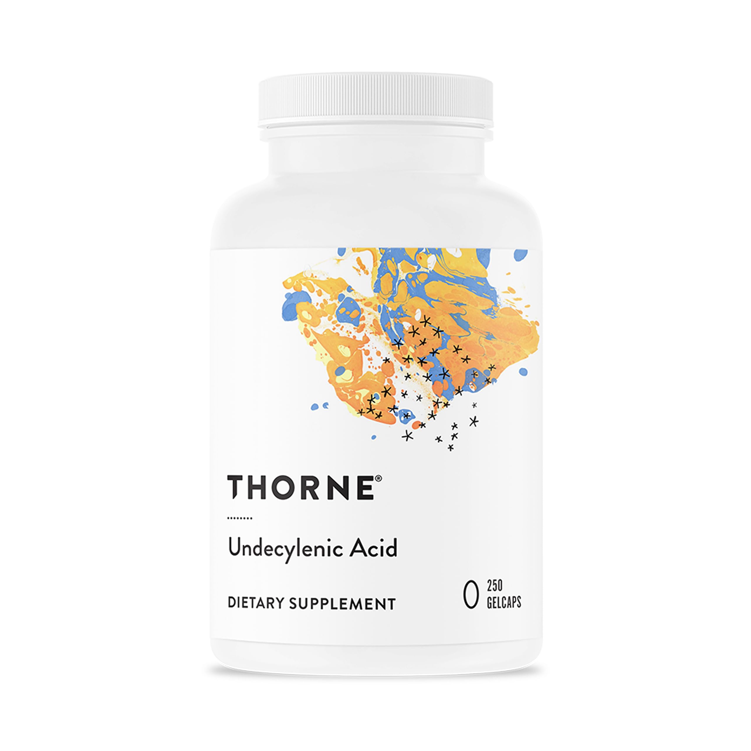 THORNE - Undecylenic Acid (Formerly Formula SF722) - 250 mg of Undecylenic Acid - for a Healthy Balance of Gut & Vaginal Flora* - Gluten Free - 250 Gelcaps - 50 Servings THORNE buy supplements canada