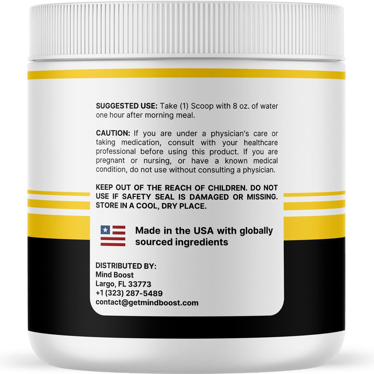 MindBoost Powder - Official Mind Boost Day Supplement, Advanced Nootropic, Premium Formula, Natural Vitamins for Wellness - 1 Bottle for 1 Month VIVALIS buy supplements canada