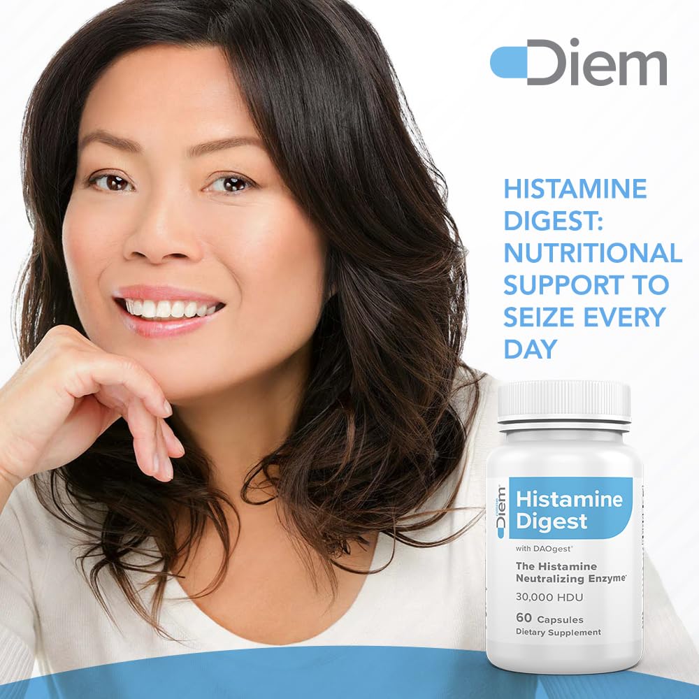 Omne Diem Histamine Digest DAO 30,000 HDU - 60 Caps - Histamine Neutralizing Omne Diem buy supplements canada