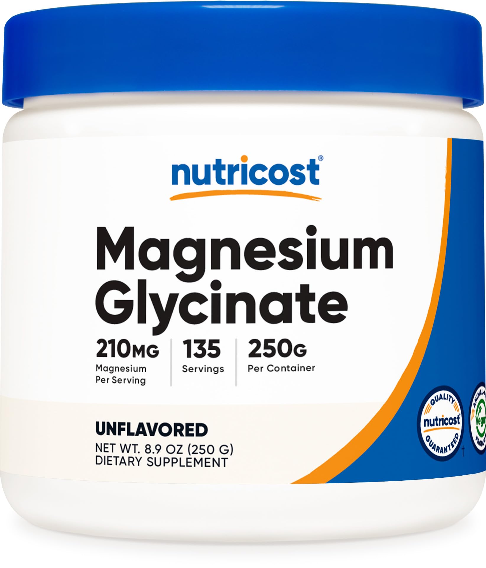 Nutricost Magnesium Glycinate Powder (250 Grams) (Unflavored) Nutricost buy supplements canada