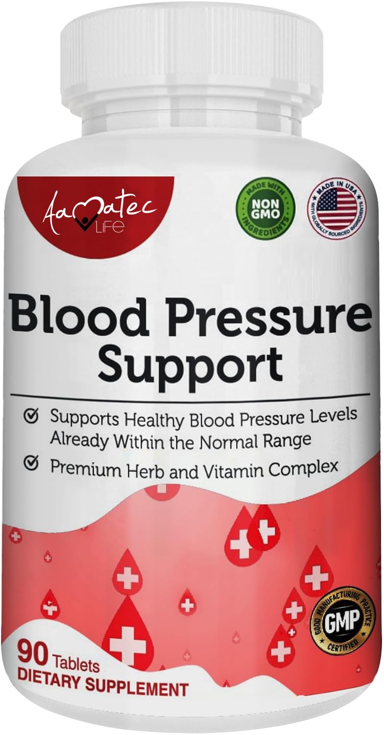 AAMATEC LIFE Blood Pressure Support Supplement 90 Capsules AAMATEC LIFE buy supplements canada