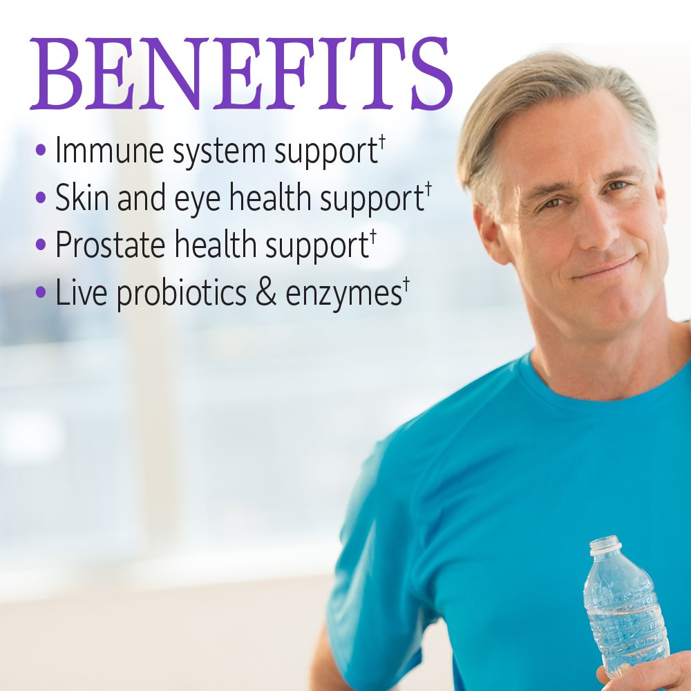 Garden of Life Vitamin Code Raw One Men's Multivitamin with Zinc Supplements for Immune and Skin Health, 30 Capsules Garden of Life buy supplements canada