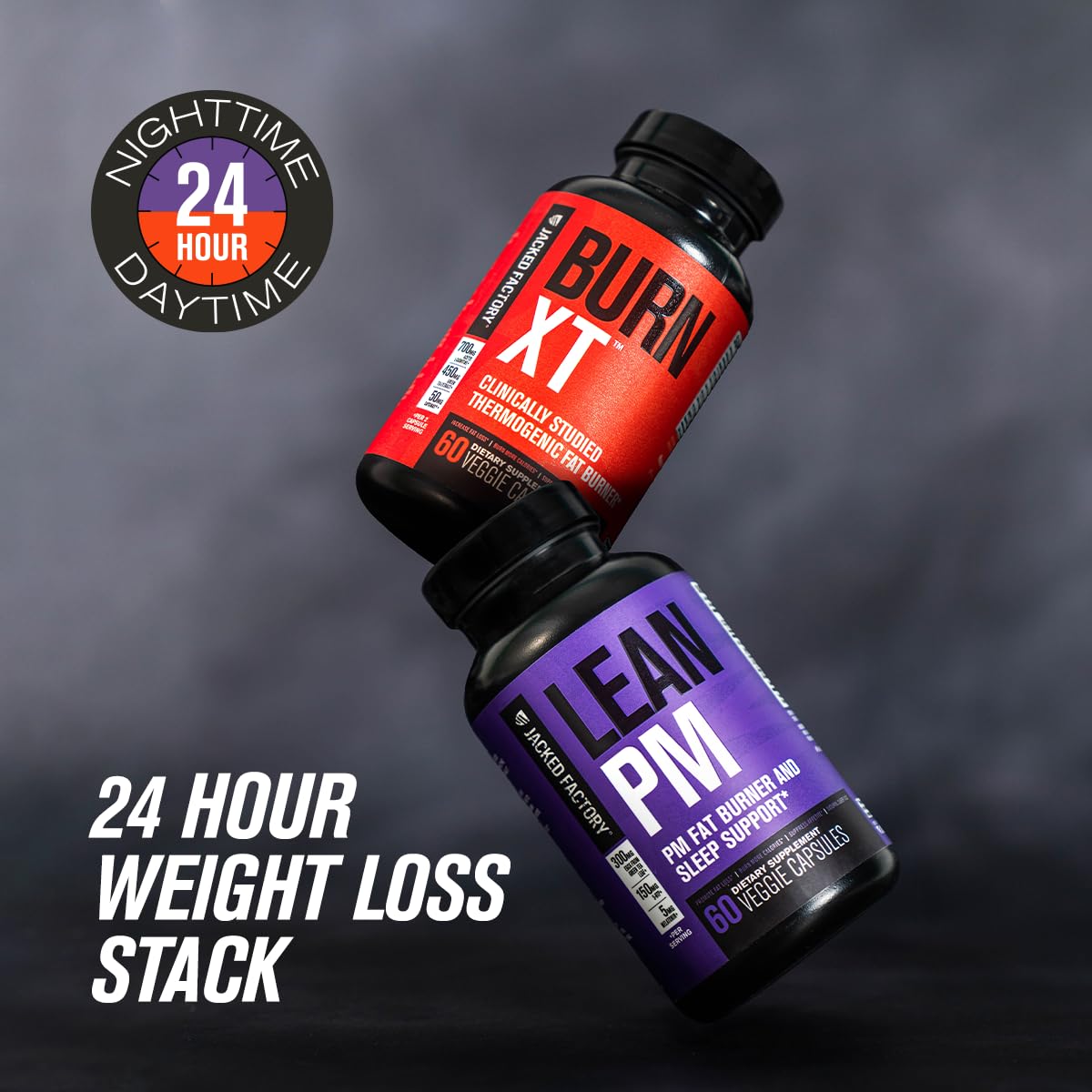 Jacked Factory Burn-XT Clinically Studied Fat Burner & Weight Loss Supplement - Appetite Suppressant & Energy Booster - with Acetyl L-Carnitine Jacked Factory buy supplements canada