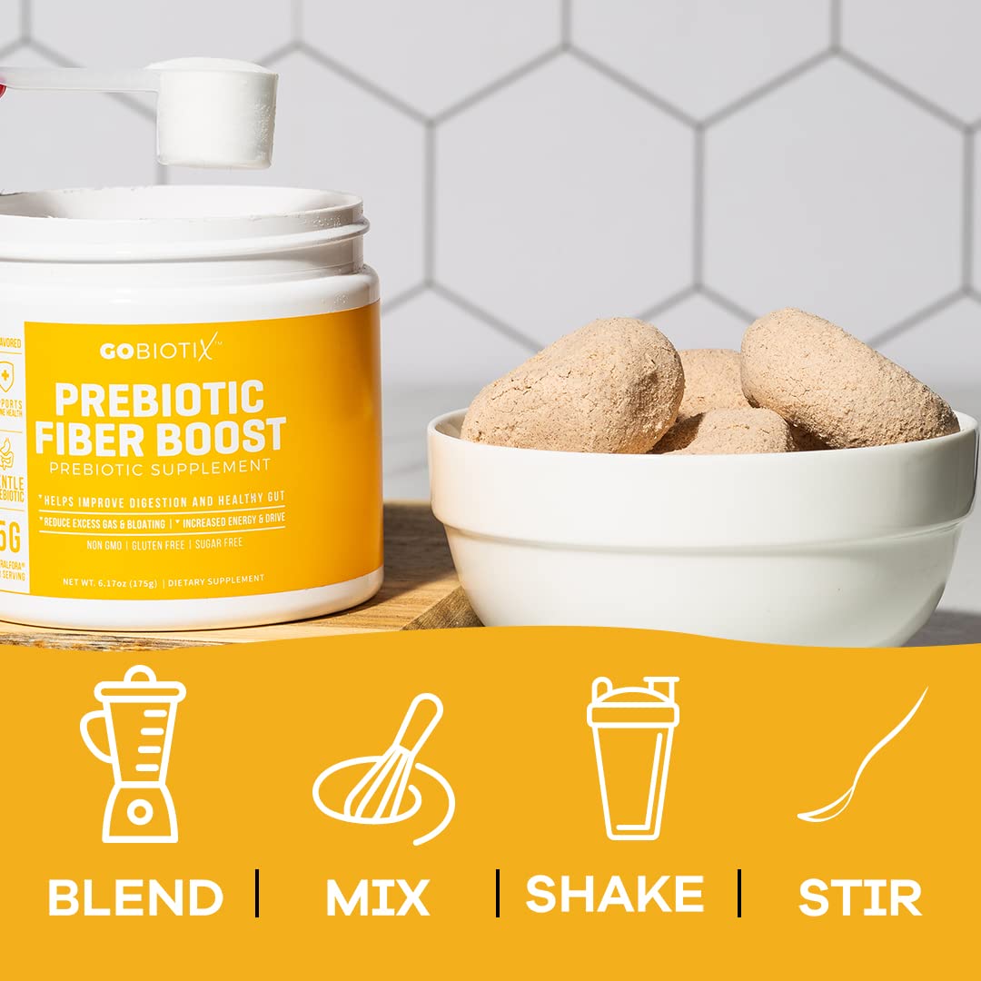 GOBIOTIX Prebiotic Fiber Powder Supplement - Supports Digestive Health & Regularity GOBIOTIX buy supplements canada
