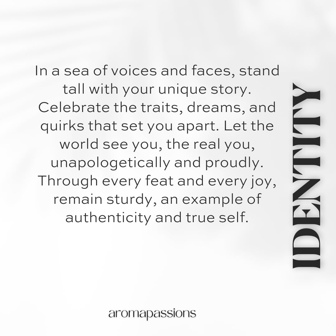 IDENTITY | Inspired by GLSSIER YOU | Pheromone Perfume for Men and Women | Extrait De Parfum | Long Lasting Dupe Clone Essential Oils Fragrance | Perfume De Hombre Mujer | (100 ml / 3.4 Fl oz) aromapassions buy supplements canada