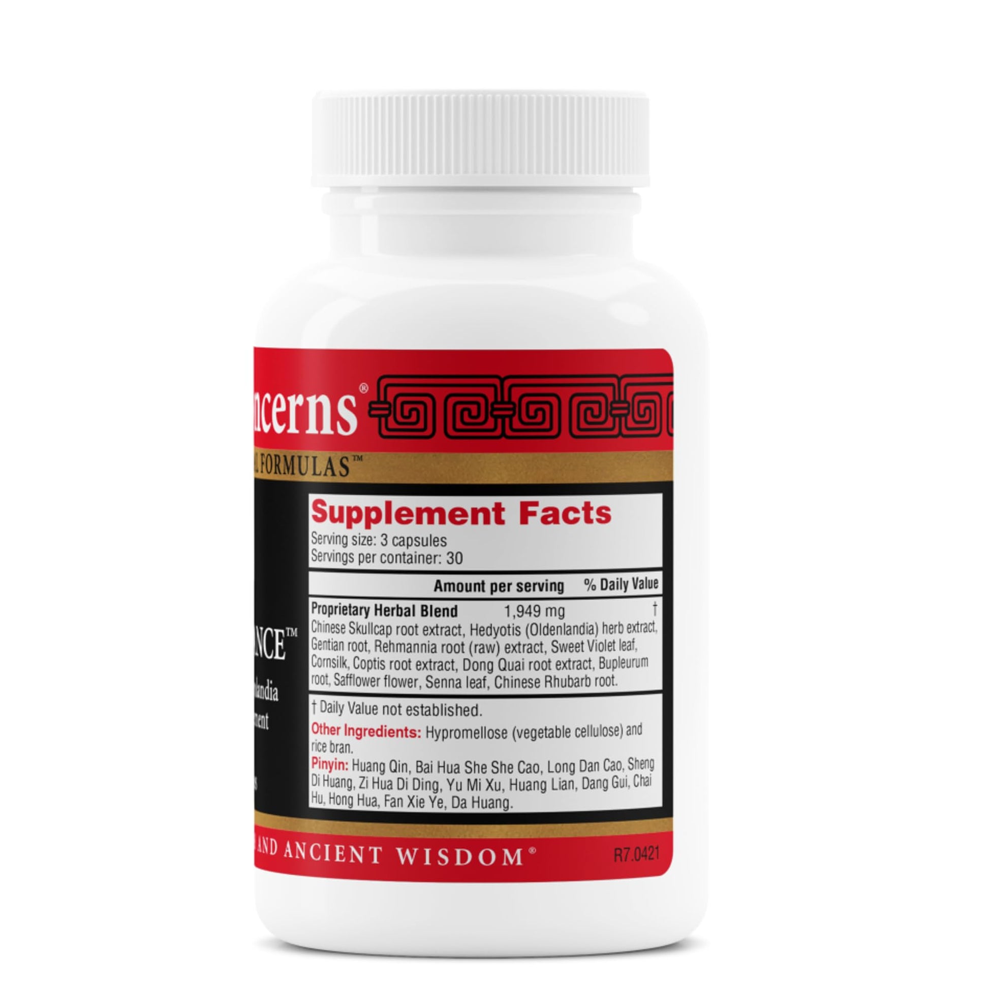 Health Concerns Skin Balance – Herbal Supplement for Skin Support, Itching Relief, & Circulation – Chinese Herbal Supplements for Men & Women – Skullcap, Dong Quai, Coptis Root - 90 Capsules Health Concerns buy supplements canada
