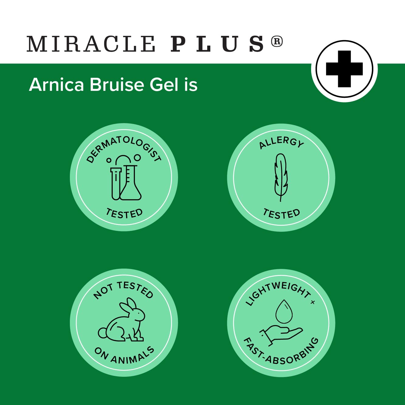 Miracle Plus Arnica Bruise Relief Gel + Magnesium Leg Relief Cream Bundle Miracle Plus buy supplements canada