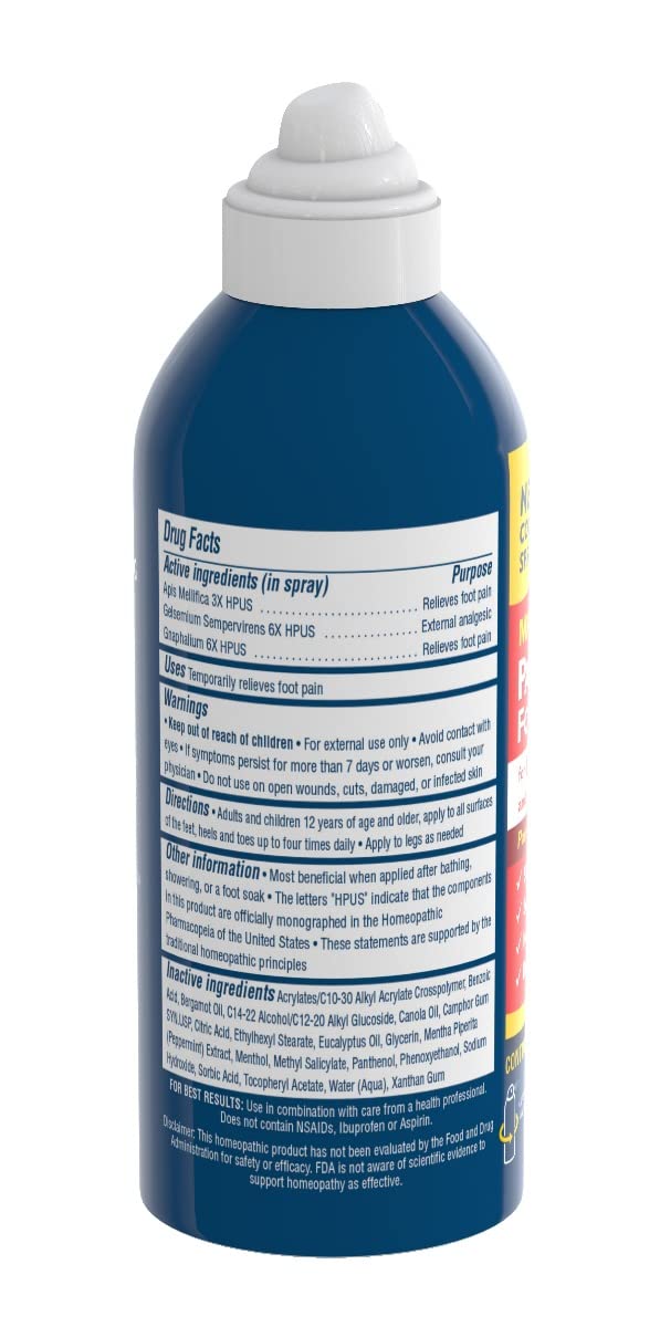 MagniLife Pain Relief Foot Spray, 3 oz, Pain Relief for Burning, Tingling or Sensitivity in Feet and Legs, No Alcohol Cooling Spray Moisturizes Dry, Cracked Heels MagniLife buy supplements canada
