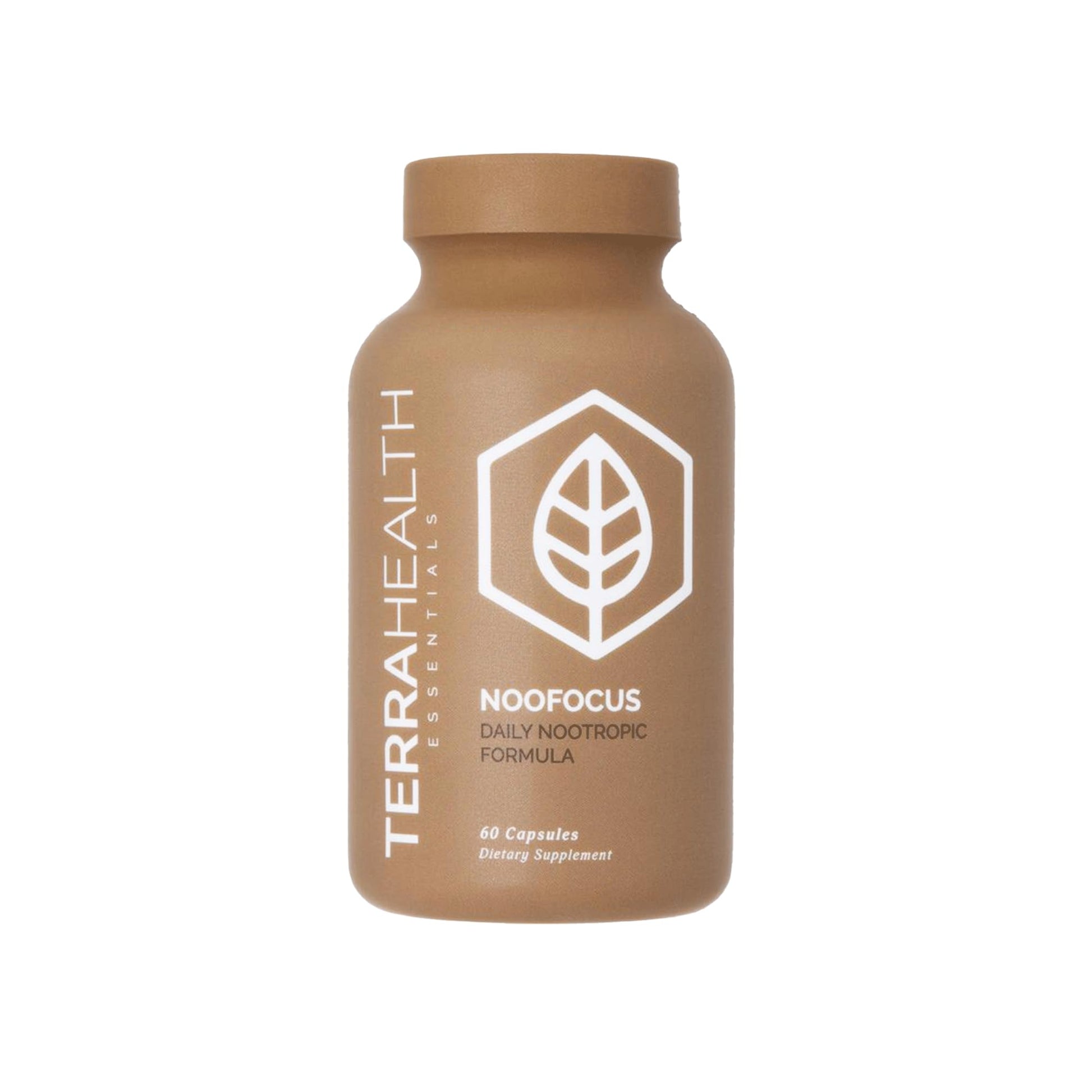 Terra Health Essentials NOOFOCUS - Nootropics Brain Support Supplement with Adaptogenic Mushrooms, Alpha-GPC, Gotu Kola, L-Theanine for Focus & Memory - All Natural, 30 Day Supply Terra Health Essentials buy supplements canada