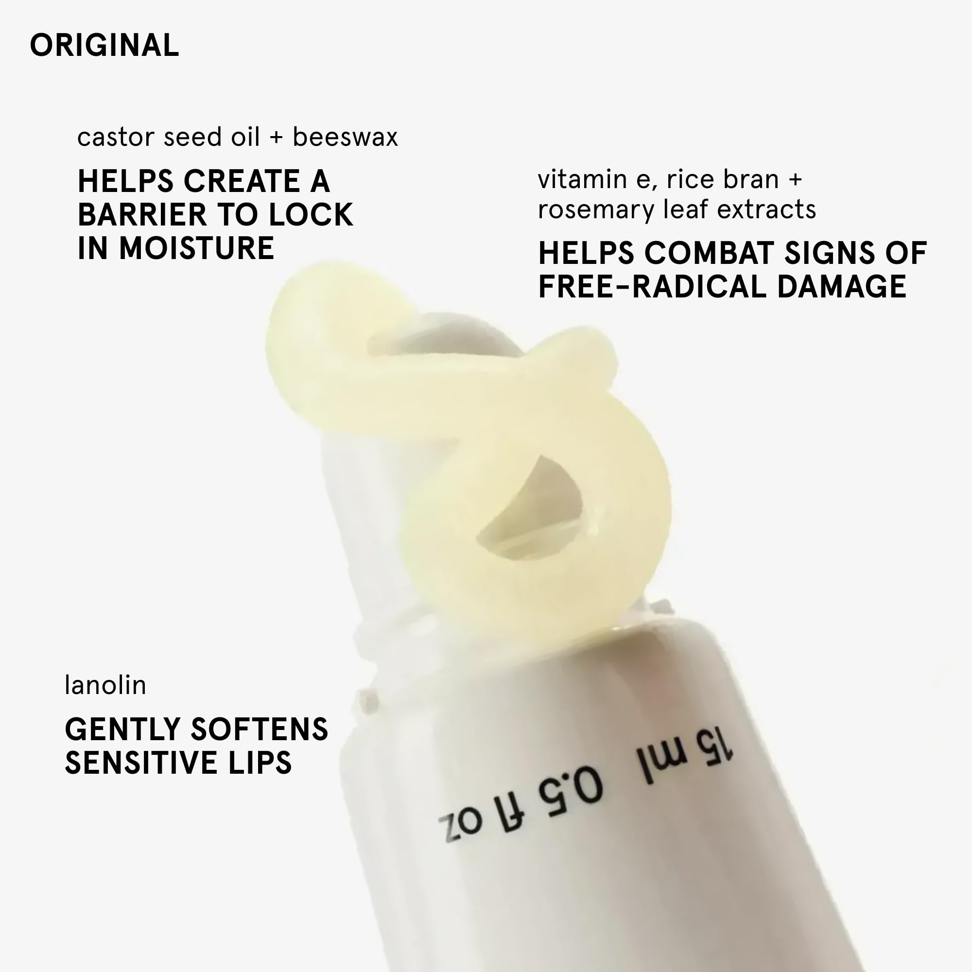 Glossier Balm Dotcom Hydrating Lip Balm - Universal Salve, Up to 12Hr Moisture - Lanolin, Beeswax & Castor Oil for Dry Lips, Cuticles & Skin - Original, Clear Fragrance-Free, 15ml Glossier buy supplements canada